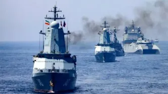 روسیه، چین و ایران کشتی‌هایی را برای برگزاری رزمایشی مشترک در تنگه هرمز، اعزام کرده‌اند