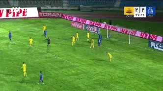 ویدیو: گل سوم استقلال به شمس آذر توسط نازون