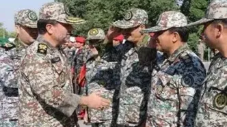 بازدید امیر سرتیپ الهامی از سایت‌های عملیاتی و مواضع دفاعی گروه شهید ظرافتی بابلسر