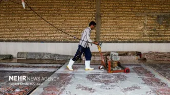 بیشتر از این رقم پول برای شستن فرش ندهید/ نرخ مصوب خدمات قالیشویی سال ۱۴۰۴ اعلام شد+ جدول
