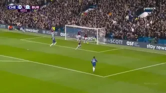 ویدیو: گل اول چلسی به برنلی توسط ژوائو پدرو
