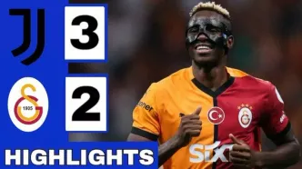 ویدیو| خلاصه بازی یوونتوس ۳ - گالاتاسرای ۲/ جذاب‌ترین رفت و برگشت مرحله پلی آف!