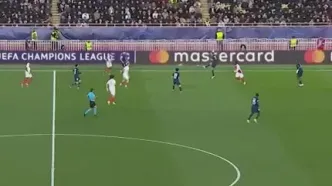 ویدئو: تماشایی‌ترین پاس گل شب اول پلی‌آف لیگ قهرمانان اروپا