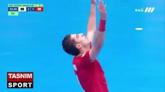 فیلم گل دوم ایران به عراق توسط بهروز عظیمی / عراق 2 - ایران 2