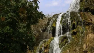 تصاویر؛ آبشار تزرج؛ جایی که طبیعت شعر می‌سراید