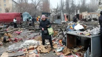 تصاویر؛ خسارات حمله پهپادی روسیه به شهر اودسا