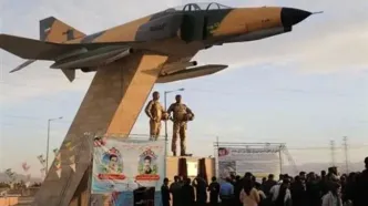 آئین رونمایی از یادمان «فرزانگان آسمان»