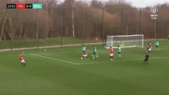 ویدئو: گل فوق‌العاده گابریل برای تیم زیر 18 سال منچستریونایتد