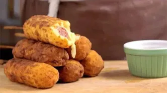 دستور ساده برای سوسیس شکم‌ پرِ خوشمزه