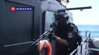 ویدیویی که صدا و سیما از رزمایش ایران و روسیه منتشر کرد