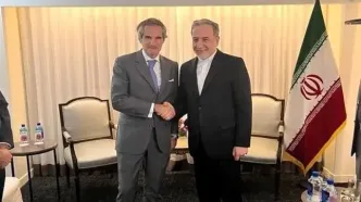 گروسی با عراقچی در ژنو دیدار کرد