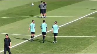 حضور امیر عرب براقی پس از پنج هفته در مستطیل سبز