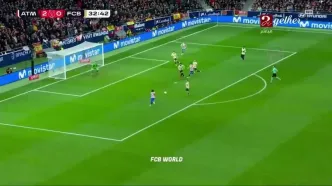 ویدیو: گل سوم اتلتیکو مادرید به بارسلونا توسط لوکمن