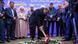 آغاز عملیات اجرایی تعریض و بهسازی جاده روستای سیلگرد در منطقه آزاد ارس