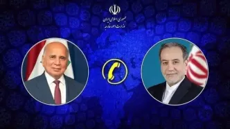 گفتگوی تلفنی وزرای امور خارجه ایران و عراق