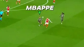 ویدئو: جادوی نوک پای امباپه در کنترل توپ‌های مرده