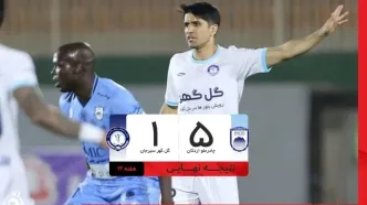 چادرملو، گل‌گهر را گلباران کرد/ برد فجر مقابل شمس آذر با گلی دیرهنگام