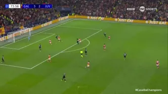 ویدیو: گل چهارم گالاتاسرای به یوونتوس توسط لانگ