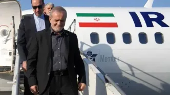 پزشکیان وارد مشهد مقدس شد