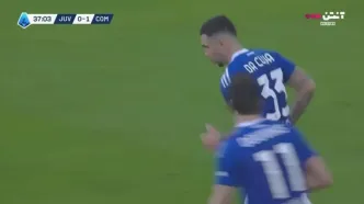 ببینید؛ خلاصه بازی یوونتوس 0 - کومو 2