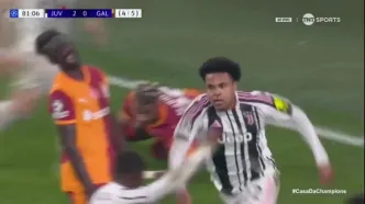 ویدیو: گل سوم یوونتوس به گالاتاسرای توسط وستون مک کنی