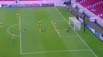 گل دوم الاهلی به سپاهان+ ویدئو