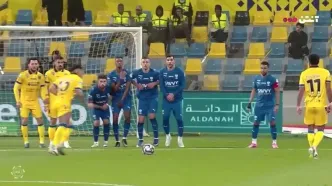 خلاصه بازی التعاون 1 - الهلال 1