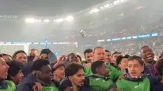 ویدئو: جشن جنون‌آمیز پاریسی‌ها بعد از ال‌کلاسیکو