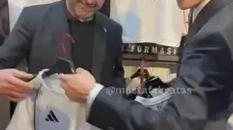 ‏ ویدئو: ذوق‌زدگی ستاره جدید بشیکتاش