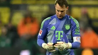 دوری حداقل سه‌هفته‌ای نویر از ترکیب بایرن مونیخ