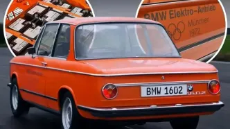 ب‌ام‌و ۱۶۰۲ الکترو؛ خودروی برقی نیم‌قرن پیش که به ایران هم رسید