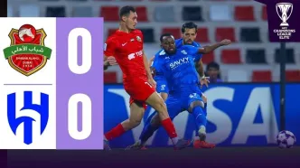 ویدیو| خلاصه بازی شباب الاهلی ۰ - الهلال ۰