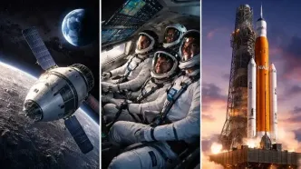 سفر انسان به ماه پس از ۵۴ سال / آرتمیس 2 ، ماموریتی خطرناک با رازهای شگفت انگیز