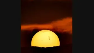 عکس روز ناسا از یک هیولای خورشیدی