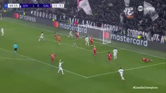 ویدیو: گل دوم یوونتوس به گالاتاسرای توسط فدریکو گاتی