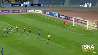 گل دوم استقلال به الحسین توسط آسانی + ویدیو