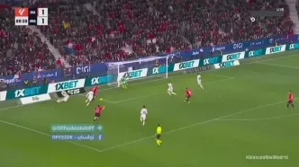 ویدیو: گل دوم اوساسونا به رئال مادرید توسط گارسیا