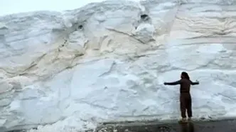 ارتفاع برف در این استان رکورد زد