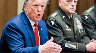 شکاف ترامپ با مشاوران بر سر جنگ با ایران