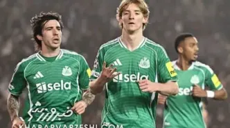 ویدیو| پوکر شگفت‌انگیز در لیگ قهرمانان اروپا/ ستاره نیوکاسل تاریخ‌ساز شد