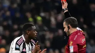 تنبیه قاطع: داور جنجالی یک ماه محروم شد