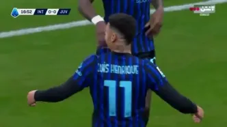 گل اول اینتر به یوونتوس+ ویدئو