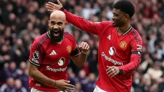 برد خانگی منچستریونایتد مقابل تاتنهام 10 نفره