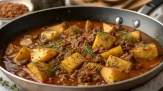 روش تهیه واویشکا بادمجان با گوشت چرخ‌کرده