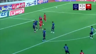 گل اول فولاد به گل گهر را ببینید + ویدیو