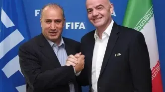 تقدیر رئیس فیفا از یک دهه تعامل سازنده با فدراسیون فوتبال ایران
