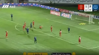 ویدیو: گل سوم گل‌گهر به پرسپولیس توسط پوریا لطیفی‌فر