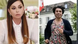 جنجال همسر الهام علی‌اف در کنفرانس مونیخ | فرار با لباس زنانه!