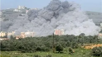 حملات هوایی گسترده اسرائیل به جنوب لبنان