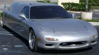 وقتی مزدا RX-7 تبدیل به لیموزین شد